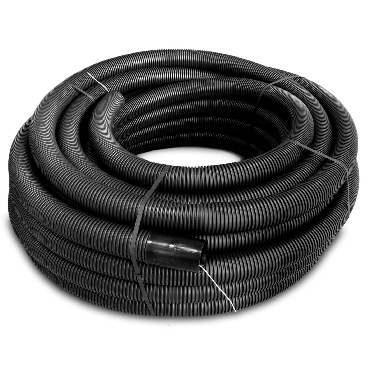 40mm Black Twin Walled Underground Corrugated Duct (32mm I.D.) – 50m Reel