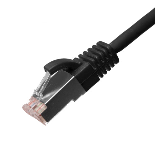 Cat6a Slim Shielded Patch Cables – U/FTP, LSZH, 10Gb, 0.25 m–5 m