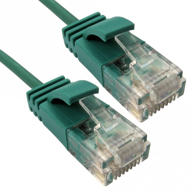 Cat6 Slim Economy, 7 colours, 0.25m - 3m