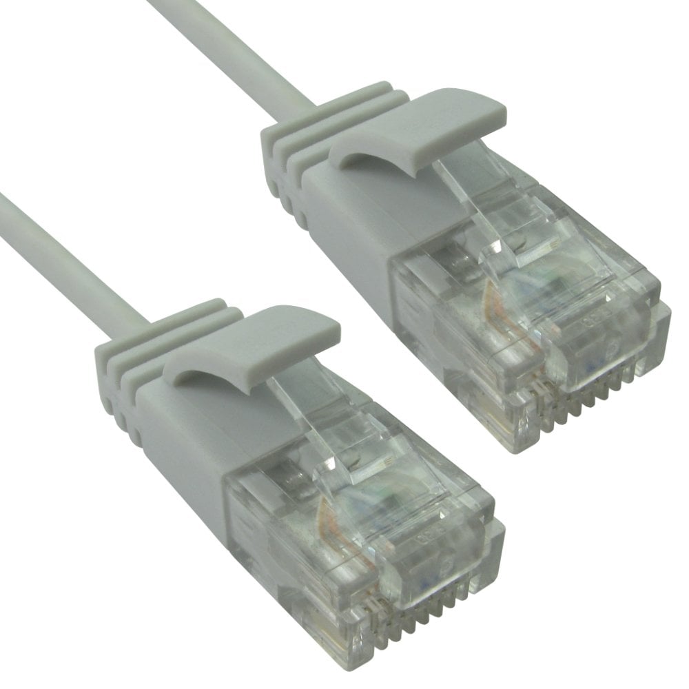 Cat6 Slim Economy, 7 colours, 0.25m - 3m