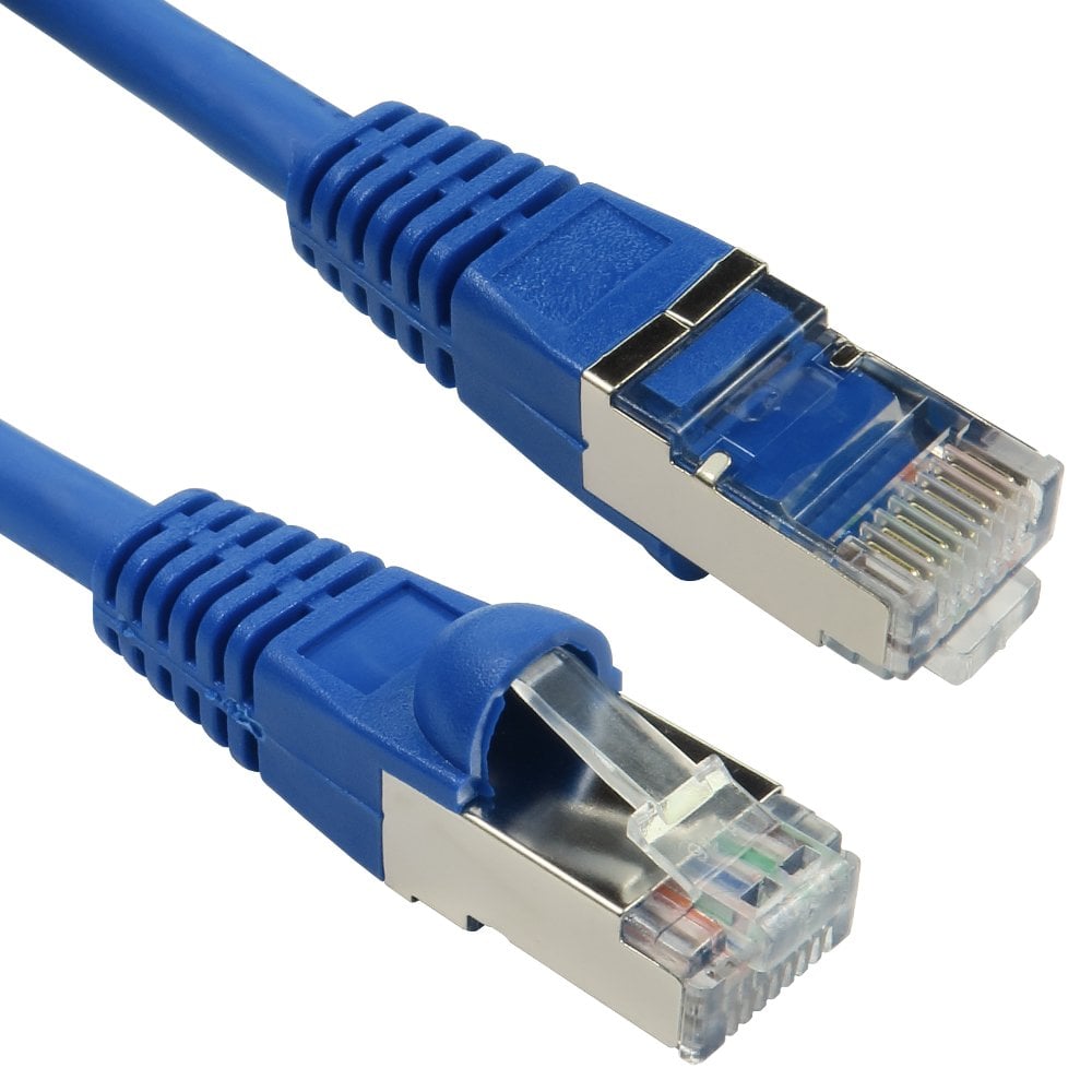 Cat 6a Shielded Patch Cables – S/FTP, LSZH, 10Gb, 0.15 m to 50 m
