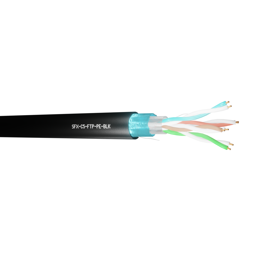 Cat5e Outdoor FTP PE Cable – Per Metre