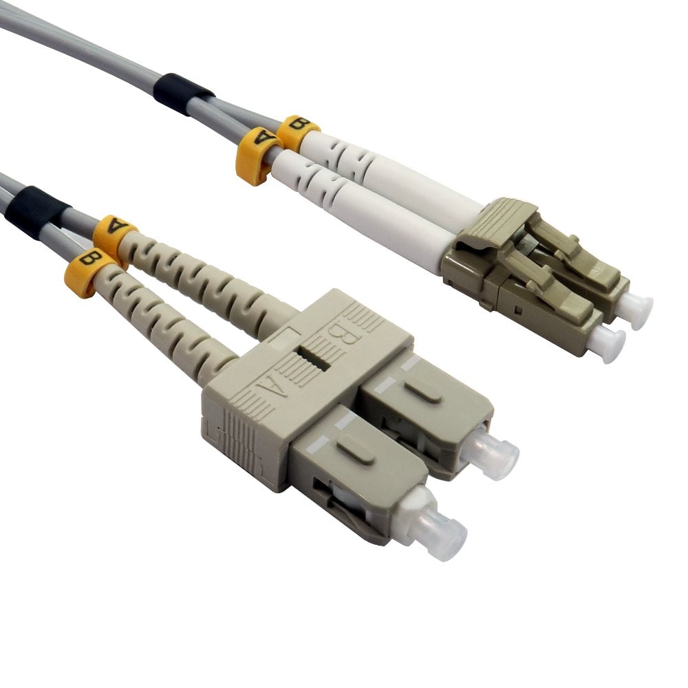 SC Fibre Patch Cable – SC–SC, SC-LC, SC-ST & SC-FC Options