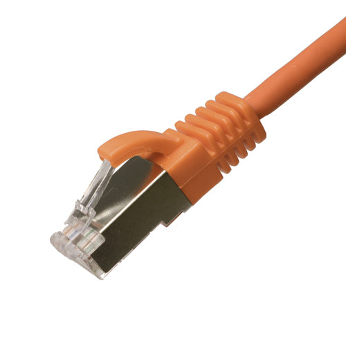 Cat6a Slim Shielded Patch Cables – U/FTP, LSZH, 10Gb, 0.25 m–5 m