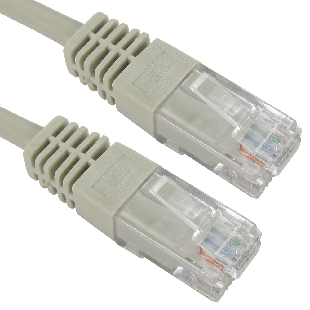 50m cat5e patch cable in grey