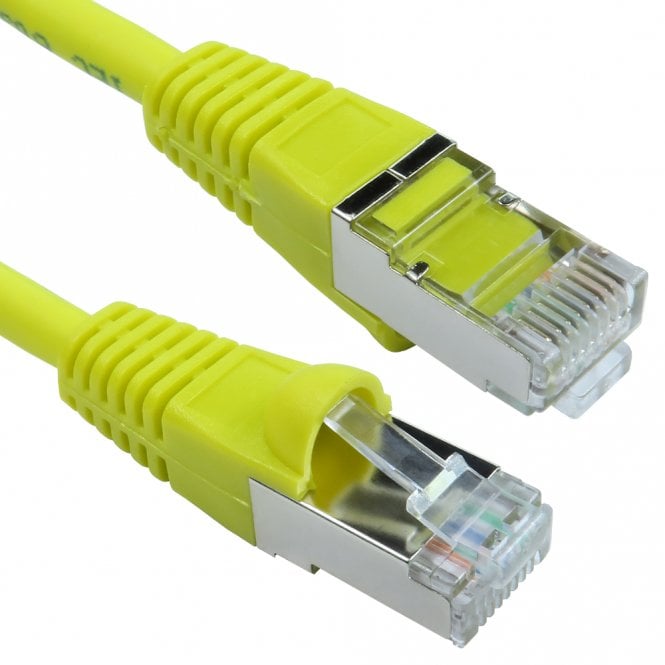 Cat 6a Shielded Patch Cables – S/FTP, LSZH, 10Gb, 0.15 m to 50 m