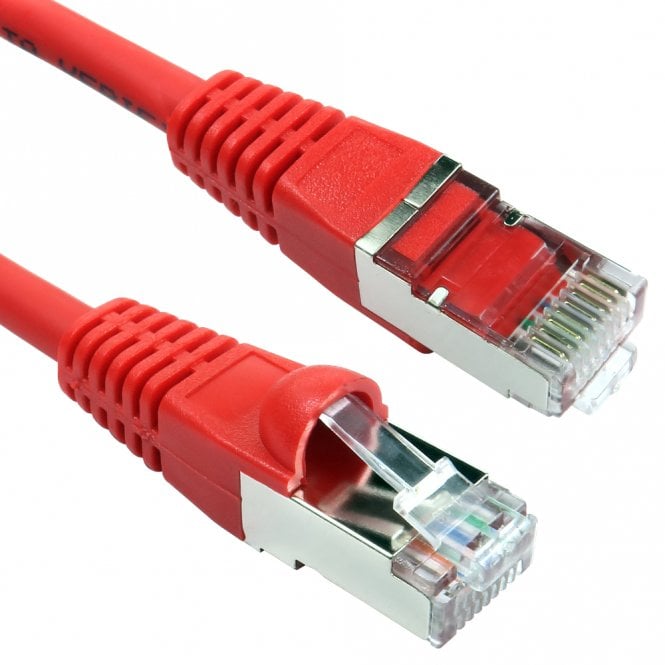 Cat 6a Shielded Patch Cables – S/FTP, LSZH, 10Gb, 0.15 m to 50 m