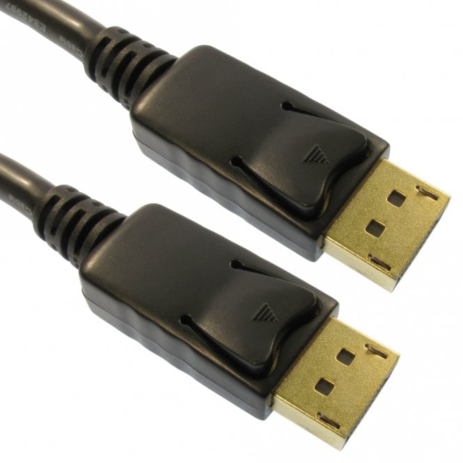 DisplayPort Cable with Locking 20 Pin Connector