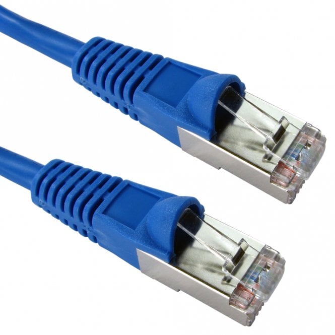 Shielded Cat5e Patch Cables – F/UTP Snagless RJ45