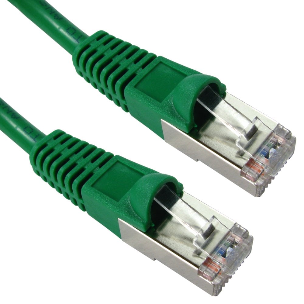 Shielded Cat5e Patch Cables – F/UTP Snagless RJ45