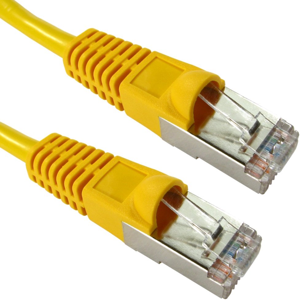 Shielded Cat5e Patch Cables – F/UTP Snagless RJ45