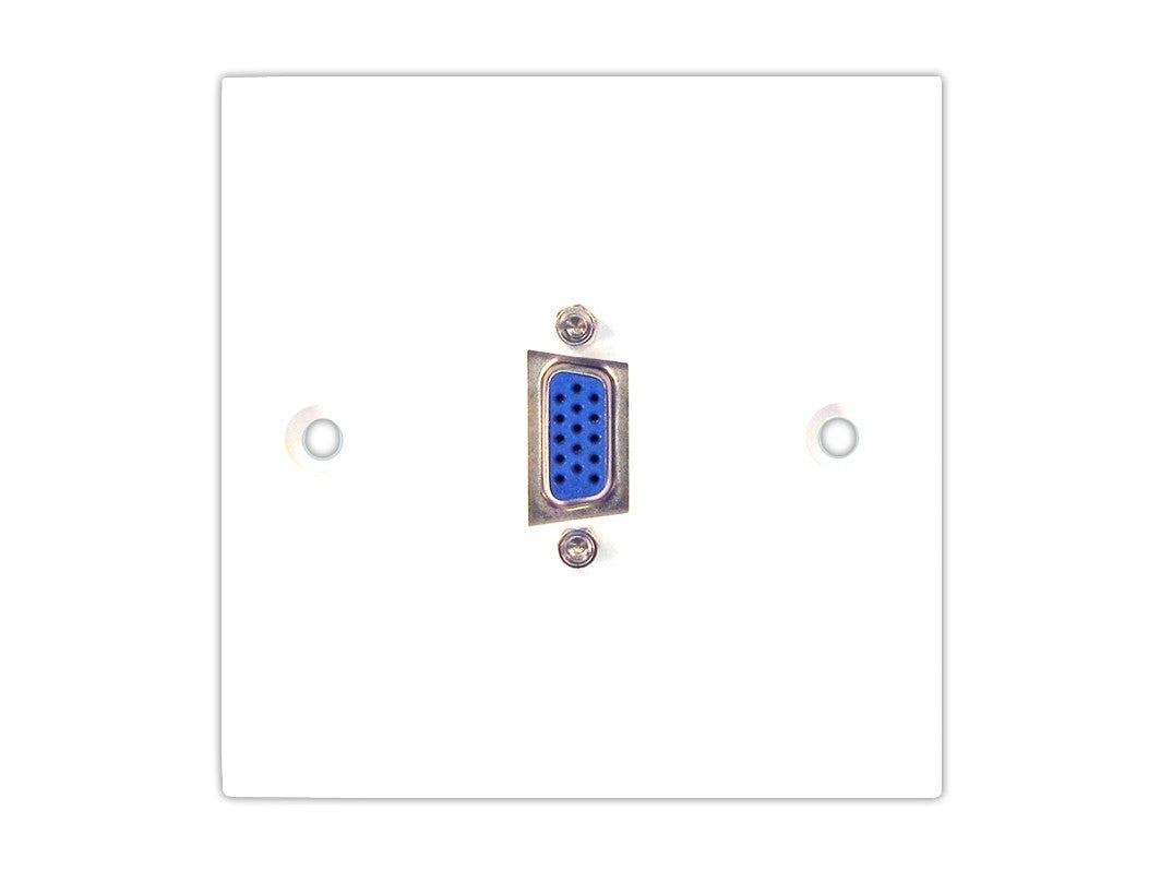 VGA wall plate