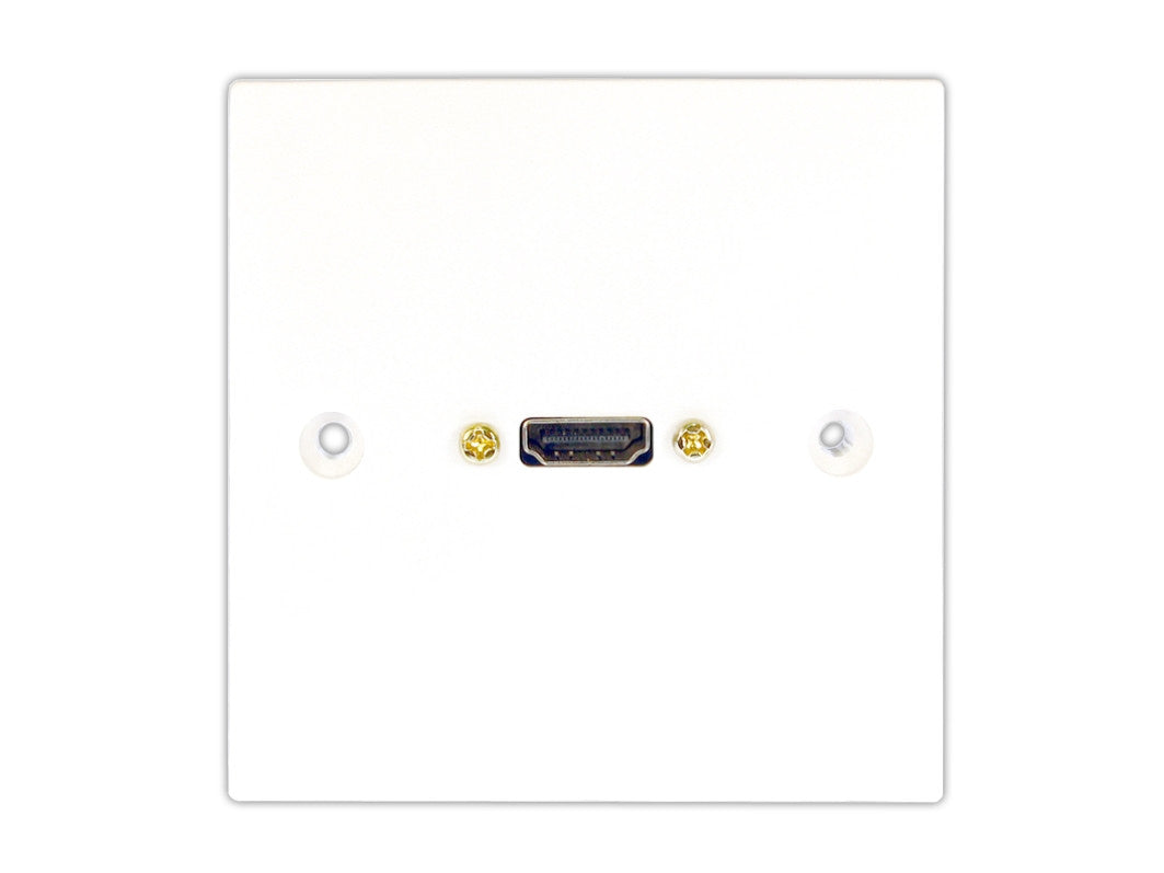 HDMI wall plate
