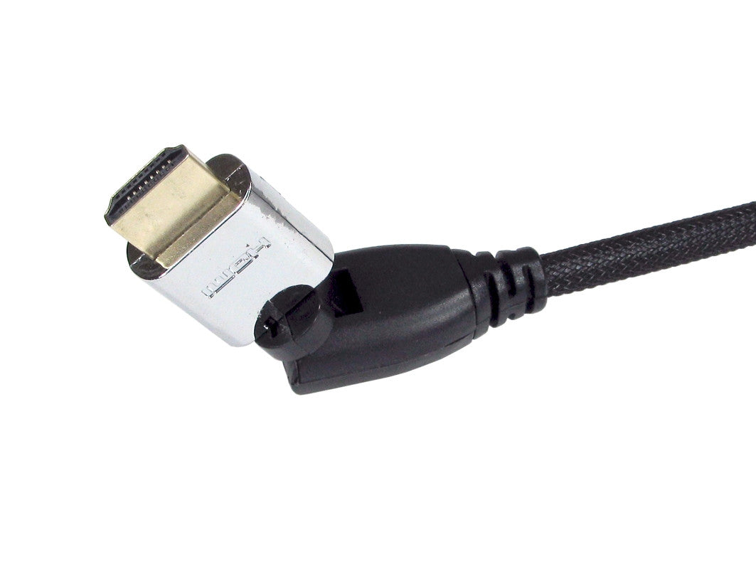 Swivel HDMI high speed cables with Ethernet