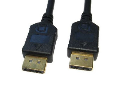 DisplayPort Male to DisplayPort Male Gold Connectors