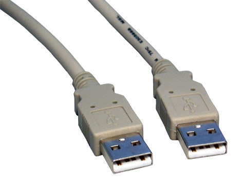 USB 2.0 A Male - A Male Data Cable