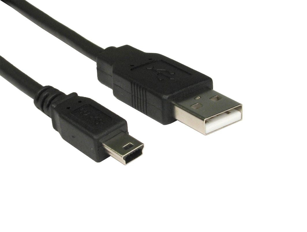USB 2.0 A Male to Mini B 5 pin Cable