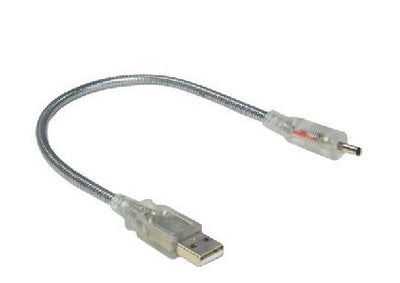 Single Plug USB 2 Power Adaptor - 0.3 mtr