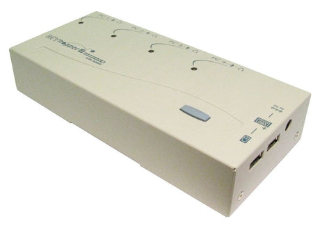 Compact VGA + USB KVM with Audio (4 Port)