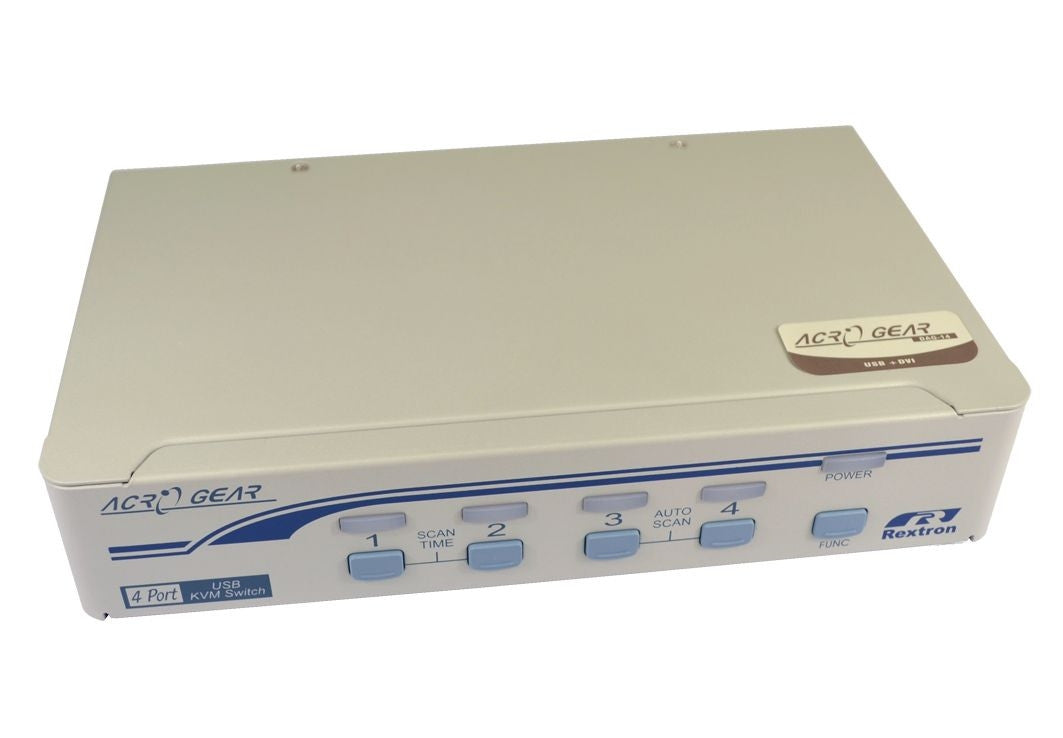 DVI-I + USB KVM Switch 4 Port