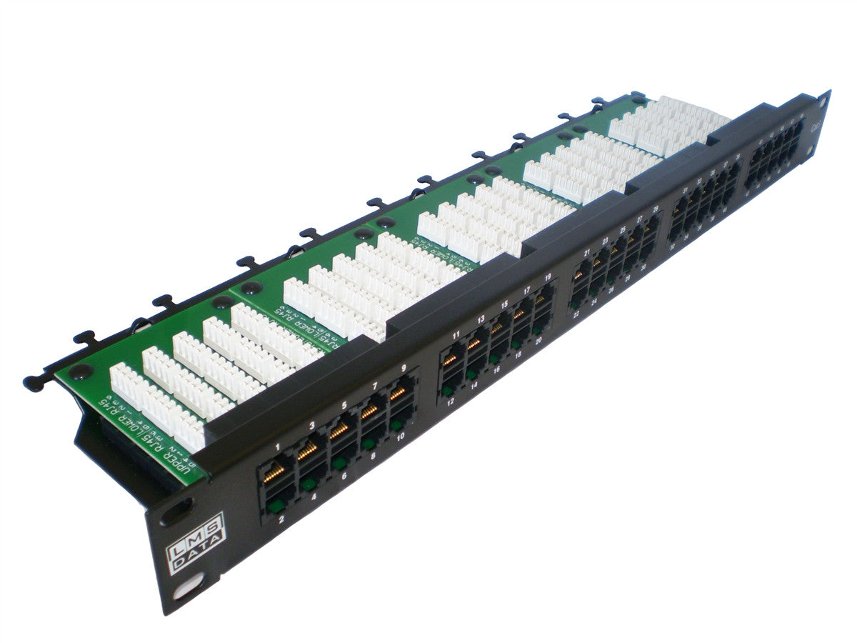 LMS Data - UTP Telephone Panel - 50 Port Krone IDC