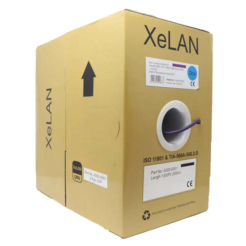 CAT 6 UTP SOLID INSTALLATION CABLE – LSZH/Dca 305M