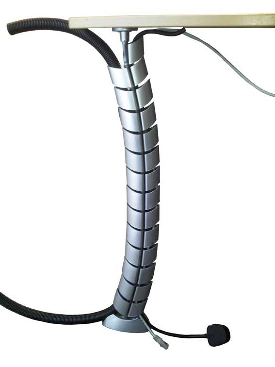 Under Desk Cable Management Spine
