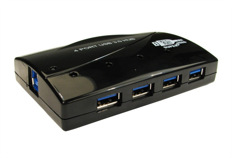Usb 3.0 4 Port Bus Powered Balck Hub