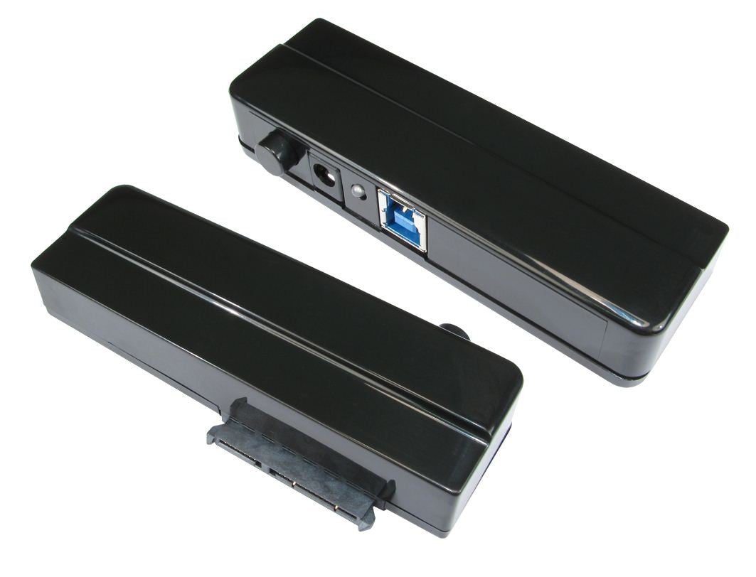 Usb 3.0 Sata Adaptor - Black + Cable + Psu