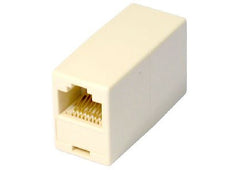 RJ45 Straight Through Coupler - Beige