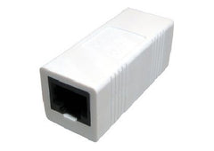 RJ45 Cat5e Straight Through Coupler - Beige