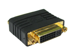 DVI-I Dual Link F - F Beige coupler