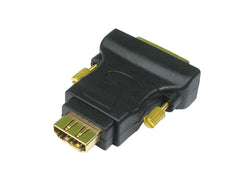 DVI-D Dual Link M - HDMI F Black adaptor