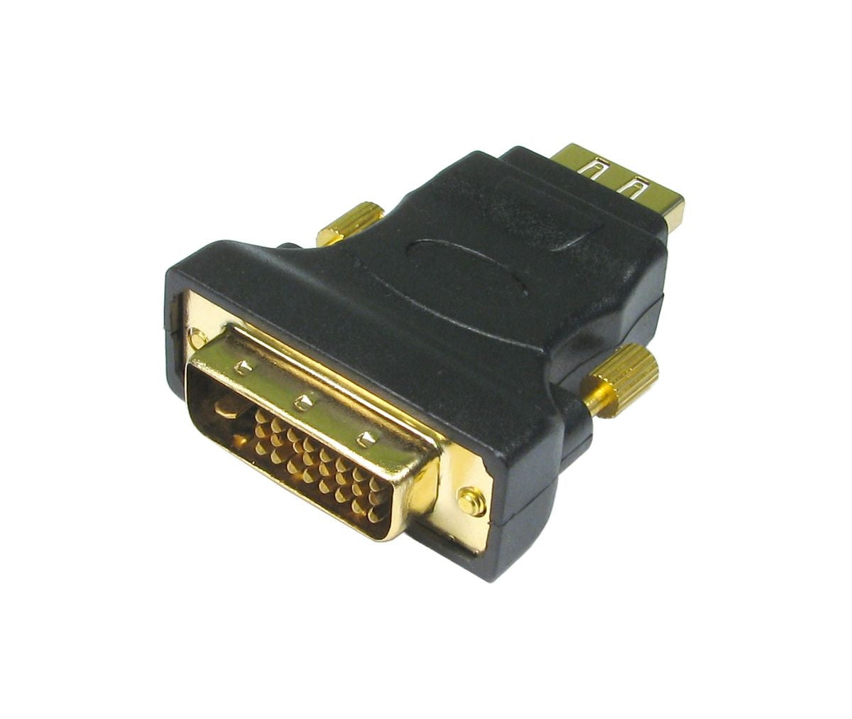 DVI-D Dual Link M - HDMI F Black adaptor
