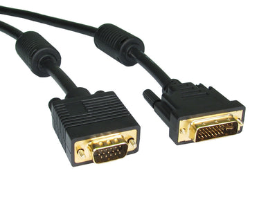 DVI-Dual Link M - HD15 VGA M Cable᪉� connectors