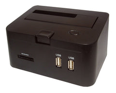 Usb2.0 2.5/3.5 Usb/Esata W/ Card Reader+2 Port Hub