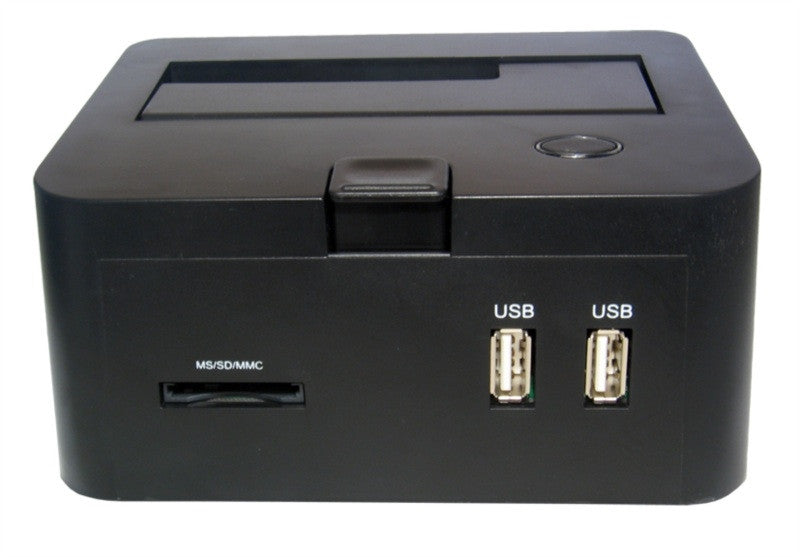 Usb2.0 2.5/3.5 Usb/Esata W/ Card Reader+2 Port Hub