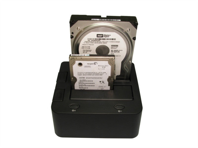 2.5"/3.5" Sata Dual Docking With Usb+E-Sata Interface