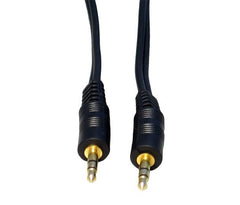 3.5Mm Stereo Male - Male Cable Black