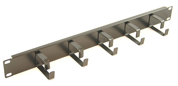 1U 5 Ring Cable Management Bar