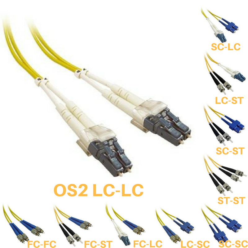 singlemode Os2 fibre patch cables