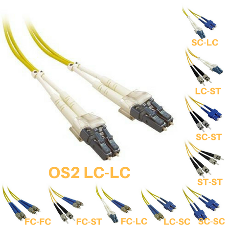 singlemode Os2 fibre patch cables