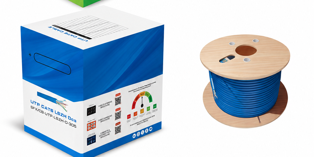 Cat6 Cable 305m – Ethernet Cable Reels & Bulk Cable