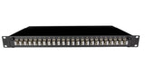 Multimode LC Duplex Patch Panel – 4, 8, 12 or 24 Way, Rackmount
