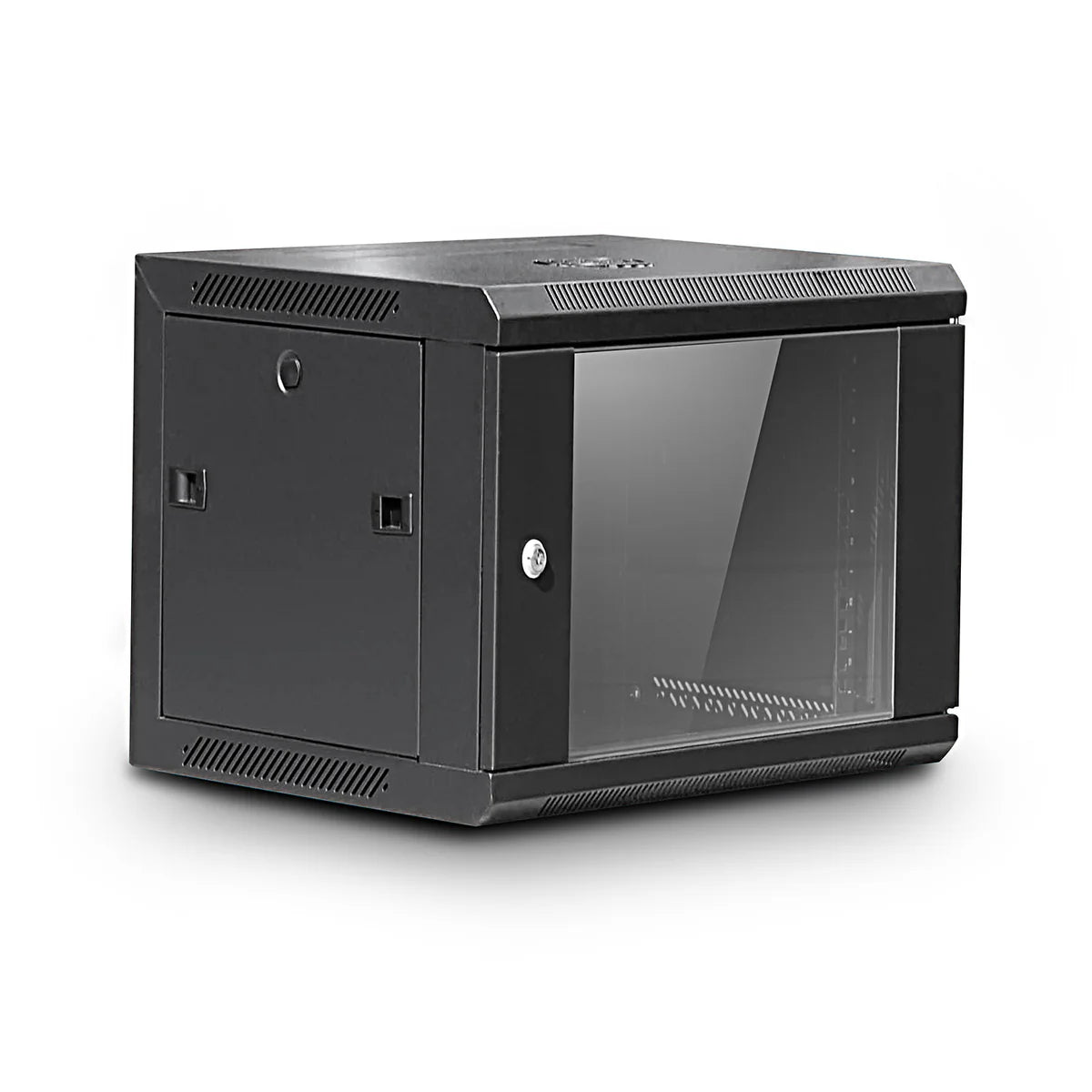 Wall Mount Network Cabinet 600mm Deep 19inch Rackmount Black