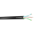 Cat6 External Cable 100m – Outdoor Ethernet Cable (UTP, Black PE)