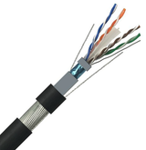 Cat6 SWA Armoured Cable – Black LSZH – 100m