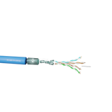 Cat6a F/FTP Cable – Blue LSZH – 305m