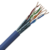 Cat6a U/FTP Cable – Blue LSZH – Cut to Length