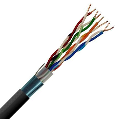 Cat5e Outdoor FTP PE Cable – Per Metre